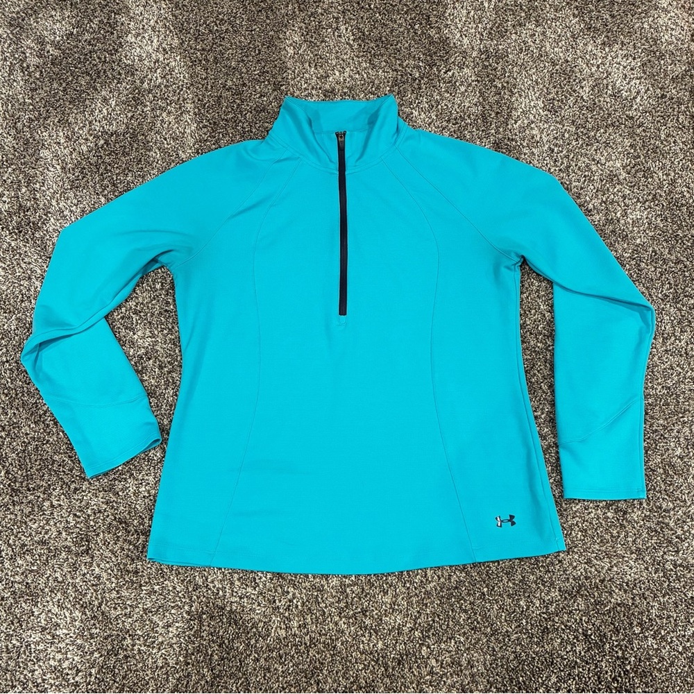 Women’s Under Armour Teal Performance Jacket Quarter Zip
